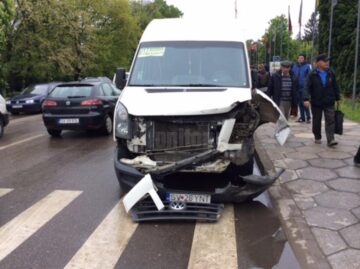 Accident rutier în centrul Rădăuțiului