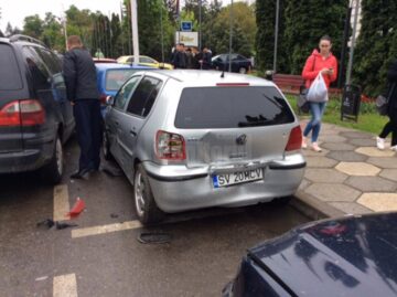 Accident rutier în centrul Rădăuțiului