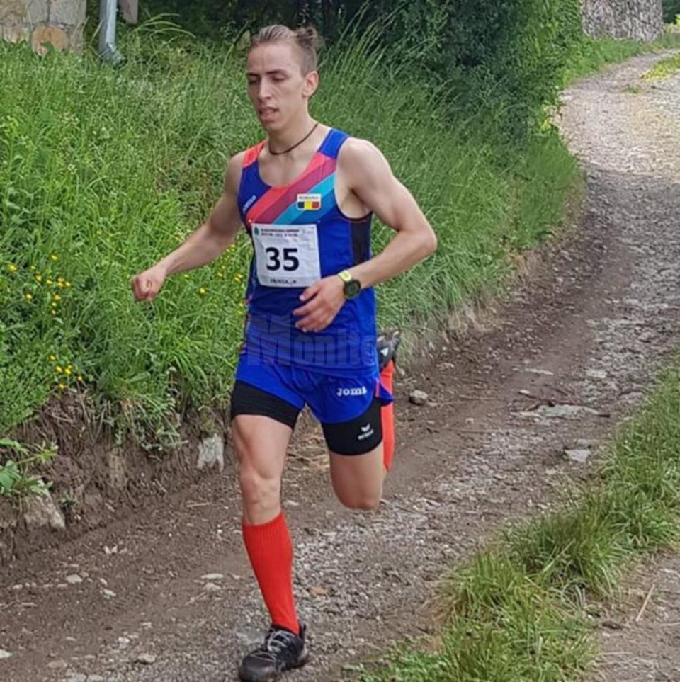 Gabriel Bularda este dublu campion european de juniori de alergare montană. Foto Jurnalul National Gabriel Bularda este dublu campion european de juniori de alergare montană. Foto Jurnalul National