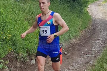 Gabriel Bularda este dublu campion european de juniori de alergare montană. Foto Jurnalul National