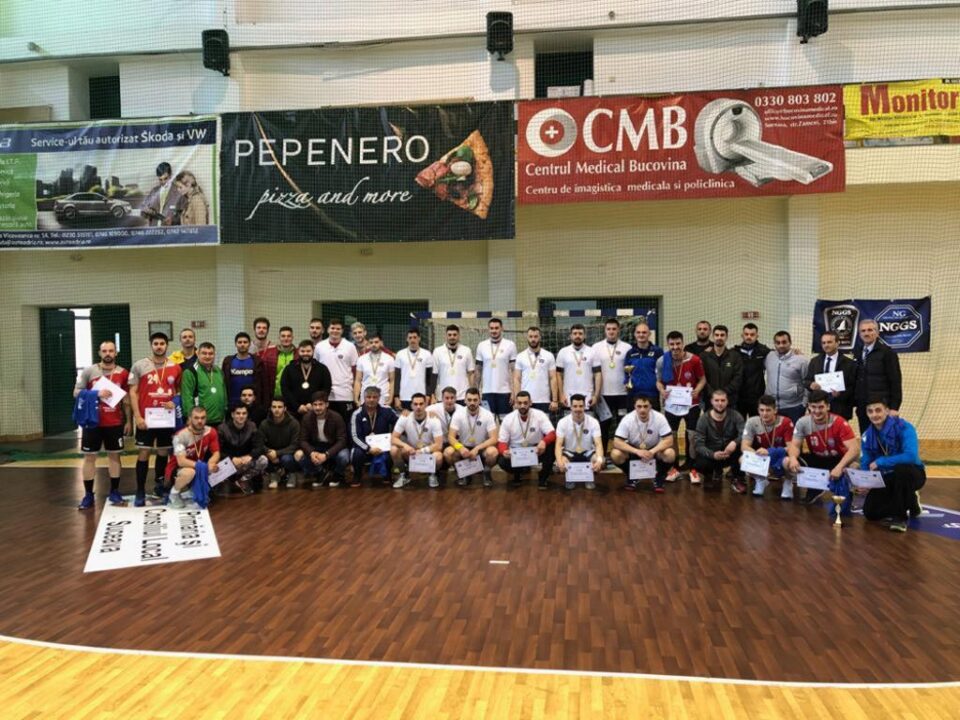 Echipele medaliate la Campionatul Național Universitar de la Suceava