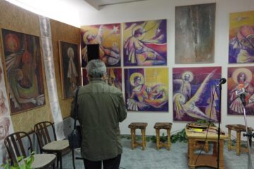 Expoziția de pictură a artistului Konstantyn Ungureanu Box, vernisată joi la Galeria de Artă ”Ion Irimescu” Suceava