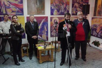 Expoziția de pictură a artistului Konstantyn Ungureanu Box, vernisată joi la Galeria de Artă ”Ion Irimescu” Suceava