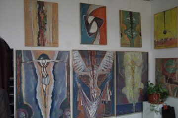 Expoziția de pictură a artistului Konstantyn Ungureanu Box, vernisată joi la Galeria de Artă ”Ion Irimescu” Suceava