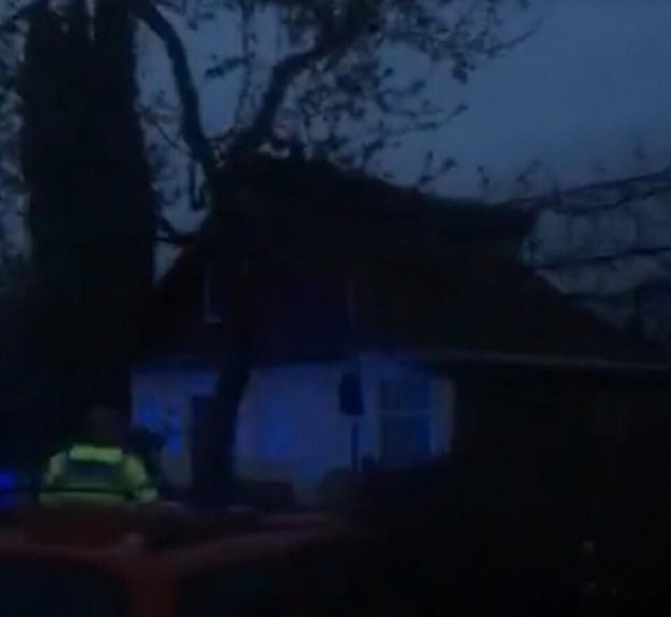 Imagini de la ultrajul din seara de Înviere