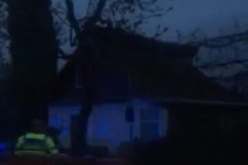 Imagini de la ultrajul din seara de Înviere