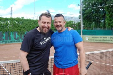 Adi Ungureanu și Andu Vornicu au oferit un meci echilibrat