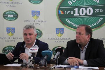 Marius Bostan – inițiatorul programului RePatriot și membru al RBL, alături de președintele Consiliului Județean, Gheorghe Flutur