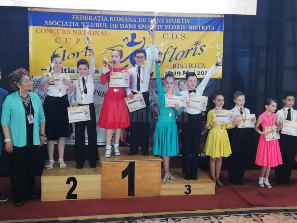 Suceveni pe podium, la competiții internaționale de dans sportiv