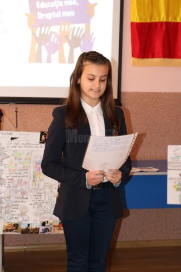 Campania Globală pentru Educație, la Scoala Miron Costin