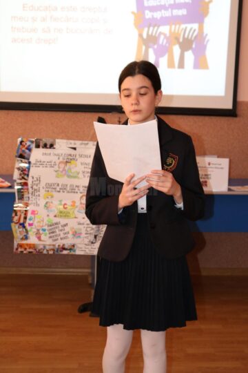 Activități pentru o educație incluzivă, de calitate și gratuită, la Școala ”Miron Costin” Suceava