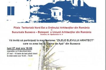 Elevi și profesori din Suceava și Botoșani expun la ”Uzina de Apă” Suceava