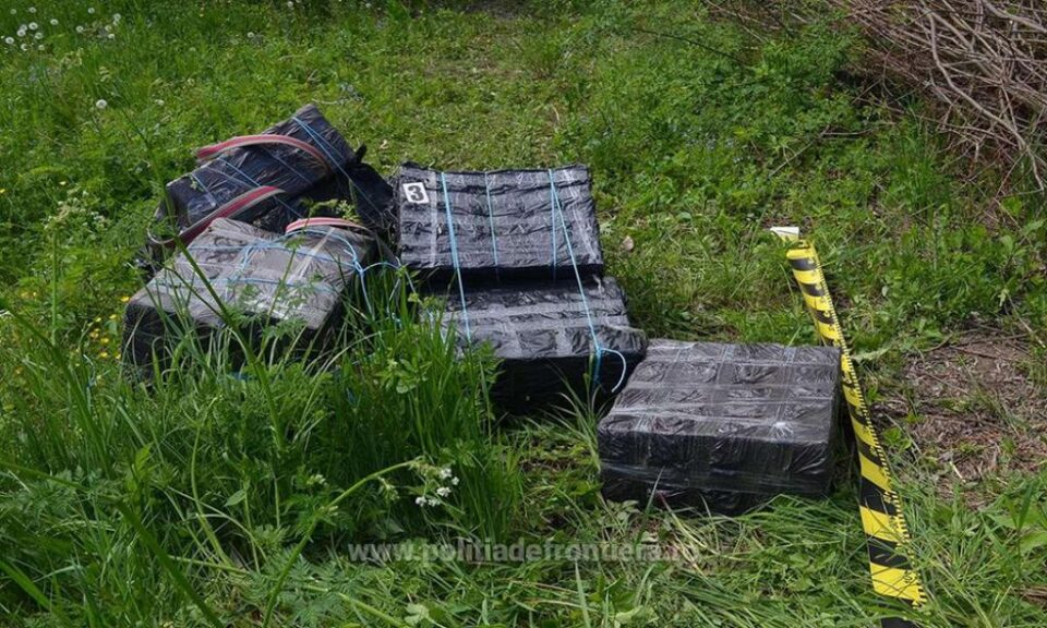 Doi ucraineni reținuți la Bilca, după interceptarea unui transport de țigări de contrabandă