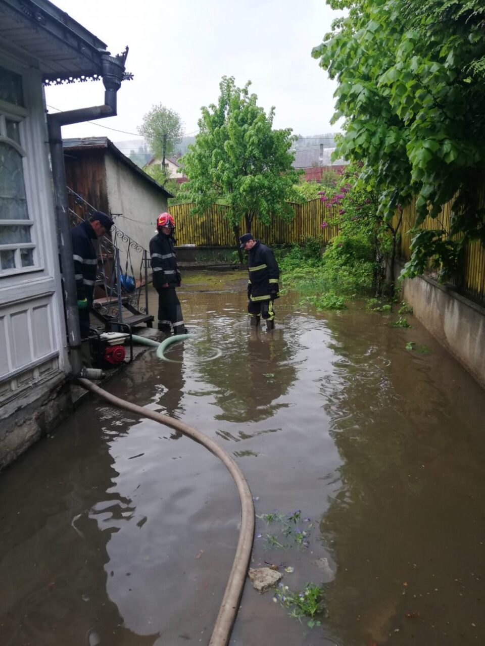 Intervenția pompierilor dorneni