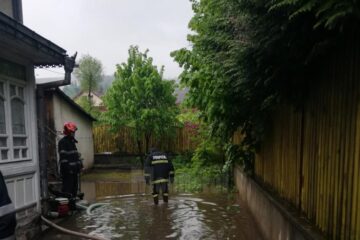 Intervenția pompierilor dorneni