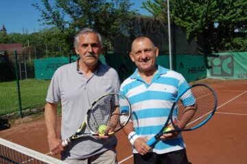 Doi veterani ai tenisului sucevean, Nicolai Iliuț și Dumitru Negru