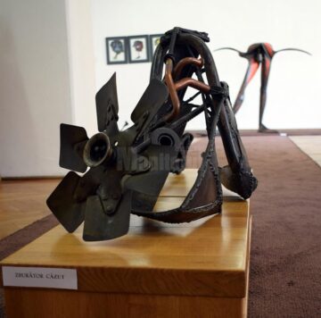 Expoziție de sculptură – Sorin Purcaru, la Muzeul de Artă „Ion Irimescu” din Fălticeni