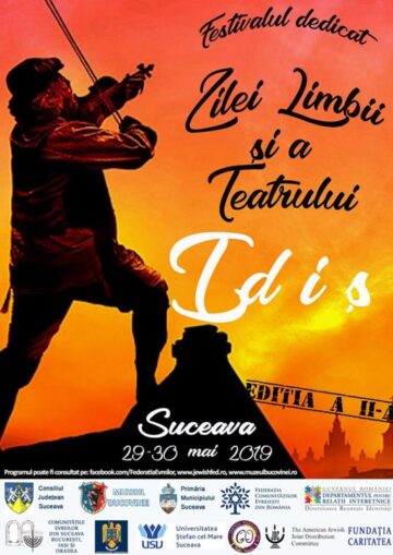 Mâine începe Festivalul ”Ziua limbii și a teatrului idiș”