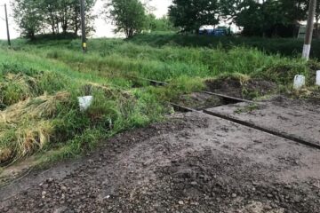 Trafic feroviar întrerupt pe linia Suceava-Cacica, din cauza ploilor torențiale