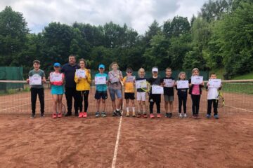 Micii tenismani din județ s-au întrecut la Olimpiada Gimnaziilor