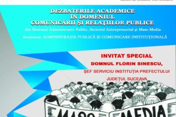 Dezbaterea "Rolul mass-media în modernizarea administrației publice", la USV