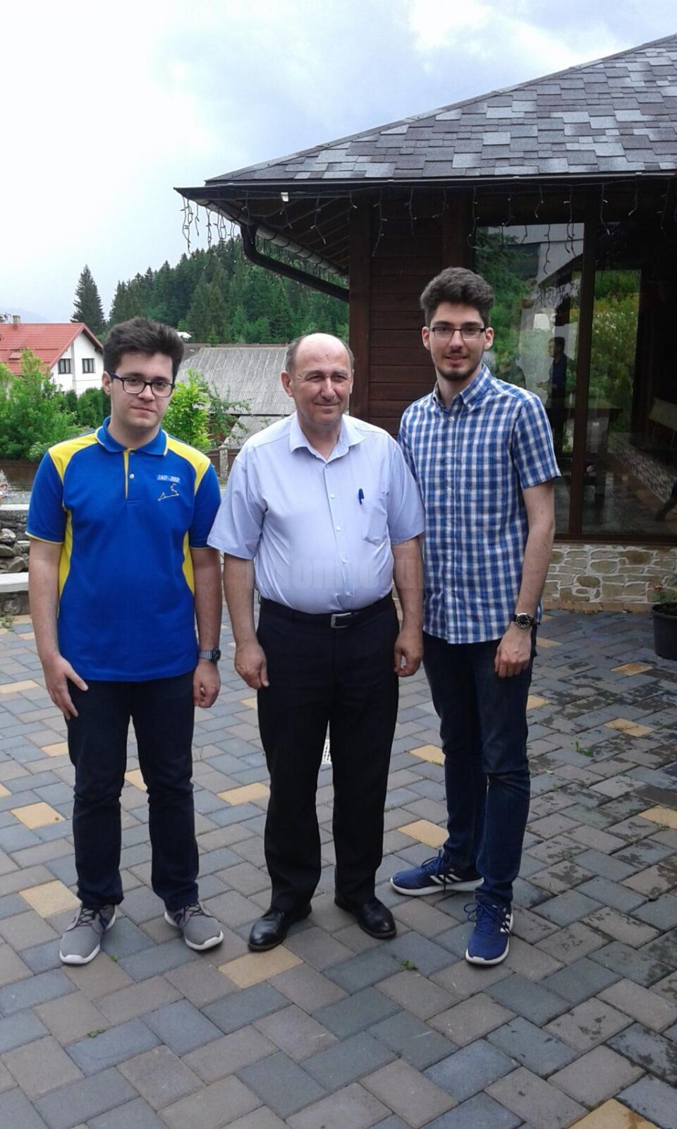 David Turturean, prof. Petru Craciun și Paul Rebenciuc