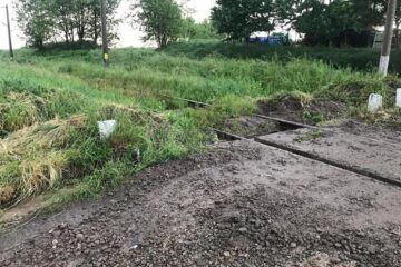 Traficul feroviar a fost întrerupt circa două ore