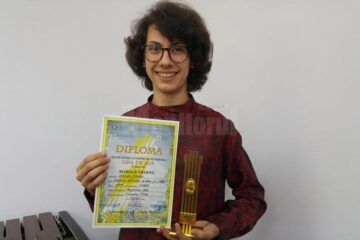 Ștefan Aprodu, elev în clasa a IX-a la Colegiul Național de Artă „Dinu Lipatti” București a cucerit ”Lira de Aur”