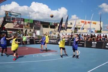 63 de echipe din țară și de peste hotare s-au înfruntat în prima etapă a circuitului național de baschet 3x3 Sport Arena Streetball