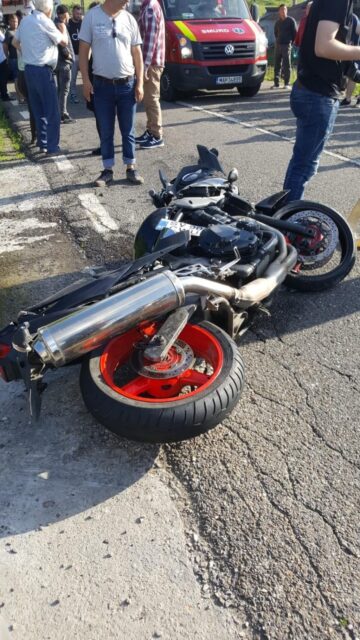 Motocicliștii și pasagera răniți în accidentul de la Vârfu Dealului, în continuare în stare gravă la Terapie Intensivă