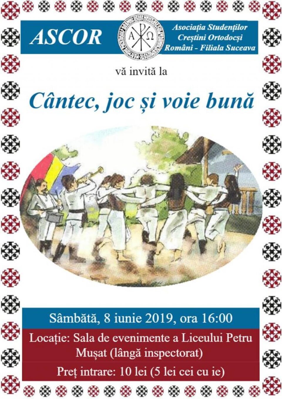 „Cântec, joc și voie bună”