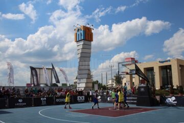 63 de echipe din țară și de peste hotare s-au înfruntat în prima etapă a circuitului național de baschet 3x3 Sport Arena Streetball
