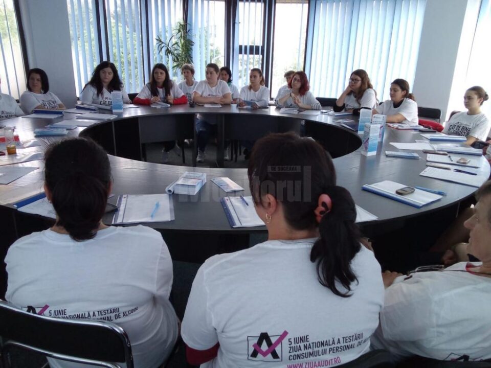 Voluntarii au fost instruiti pentru campania de testare a consumului de alcool Voluntarii au fost instruiti pentru campania de testare a consumului de alcool