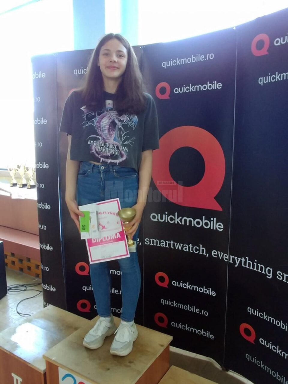 Ioana Ursu a fost performera delegației sucevene cu 7 medalii de aur și titlul de cea mai bună sportivă la categoria 13 ani