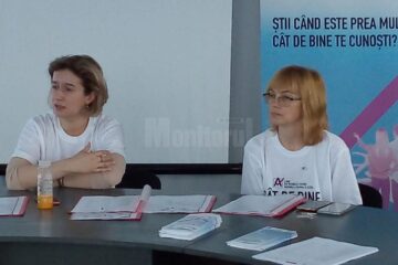 Managerul ALIAT, Alina Ciupercovici, și directorul DSP, Liliana Grădinaru