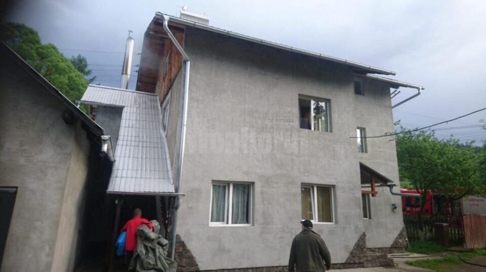 Casa a fost în mare salvată