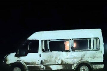 Autoutilitara implicată în accident