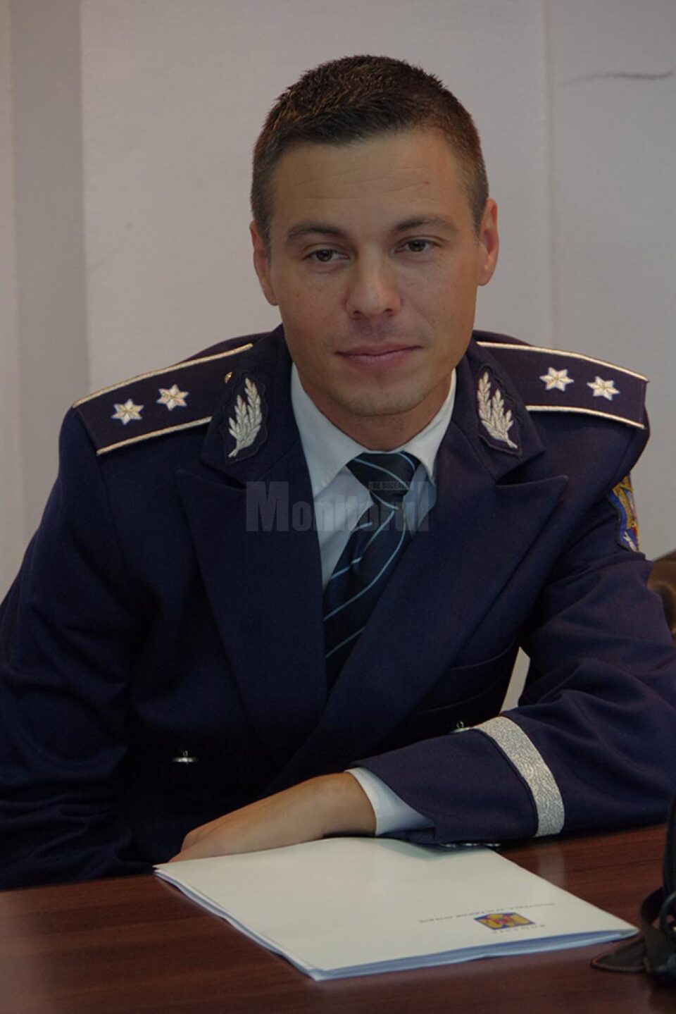 Comisarul-șef Ionuț Epureanu, purtătorul de cuvânt al poliției județene