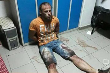 Ioan Beșa, după lupta inegală cu polițistul pe care l-a atacat mișelește