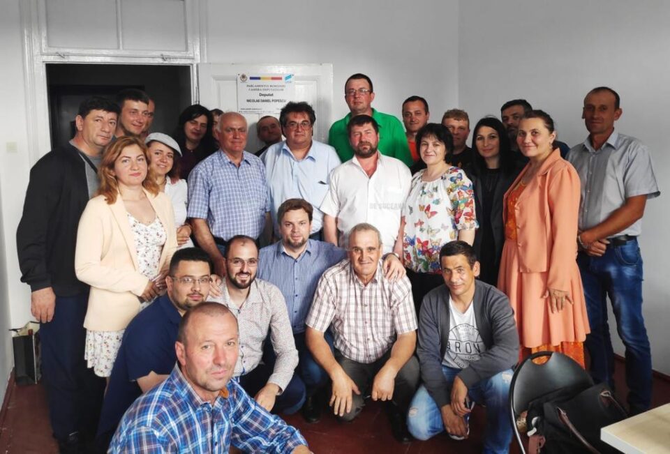 Deputatul USR Daniel Popescu a inaugurat un nou birou parlamentar