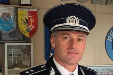 Comisarul Marius Ciotău, șeful Secției Rurale Gălănești