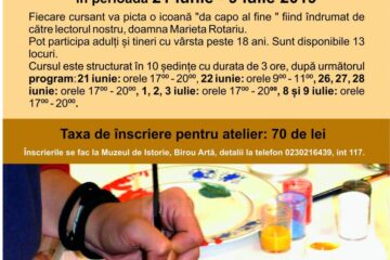 Cursuri de pictură icoană în manieră bizantină pentru adulți, la Muzeul de Istorie