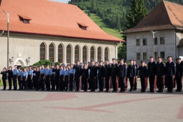 Emoții și lacrimi la ultimul apel de seară al promoției 2019, de la Colegiul Militar „Ștefan cel Mare”
