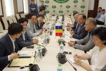 Întâlnirea delegației din Coreea de Sud cu conducerea CJ Suceava