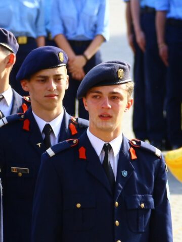 Emoții și lacrimi la ultimul apel de seară al promoției 2019, de la Colegiul Militar „Ștefan cel Mare”