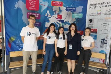 Trupa de teatru francofon „L’Écho„ a Colegiului Economic „Dimitrie Cantemir” Suceava