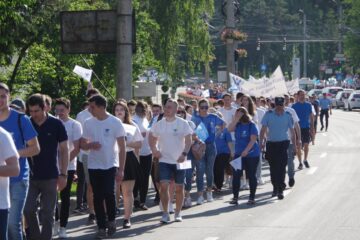 Marșul absolvenților 2019 de la Universitatea ”Ștefan cel Mare”