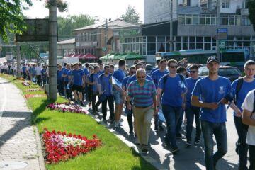 Marșul absolvenților 2019 de la Universitatea ”Ștefan cel Mare”
