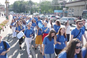 Belșug de bucurie și optimism la Marșul absolvenților 2019 de la Universitatea ”Ștefan cel Mare”