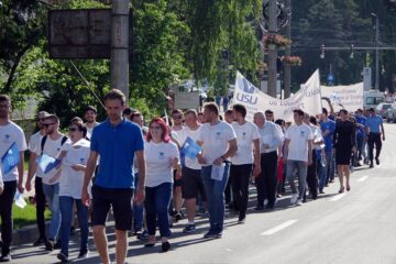 Belșug de bucurie și optimism la Marșul absolvenților 2019 de la Universitatea ”Ștefan cel Mare”